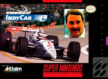 Newman Haas IndyCar featuring Nigel Mansell (USA) box cover front